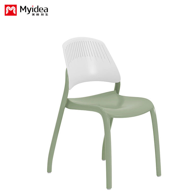 Detachable Thick Plastic Backrest Chair Multiple Colors Available For PP Material Chairs Support customization