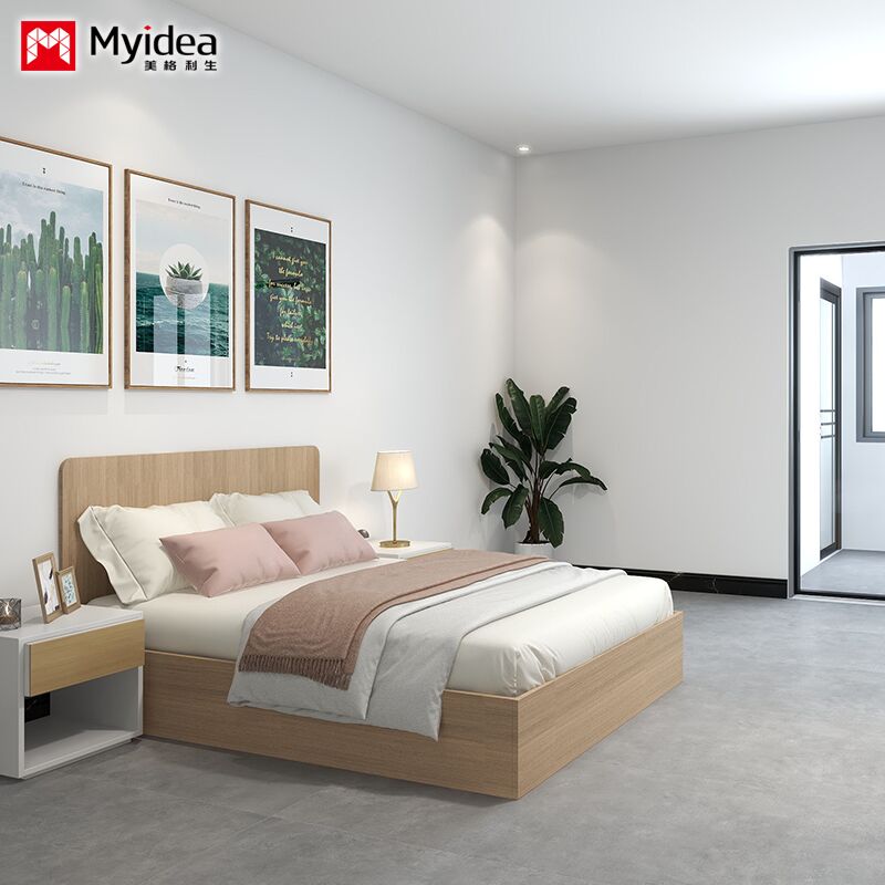Myidea Single Bed Apartment, Homestay, Comfortable Single Bed, Hotel with Thickened Headboard