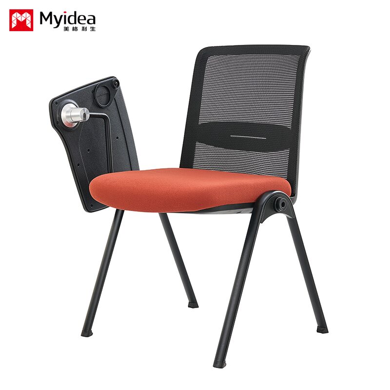 Office Meeting Room, Training Room, Plastic Chair with Small Table Board, Buckle Connection